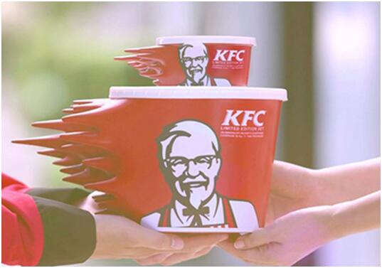 加速KFC外卖桶